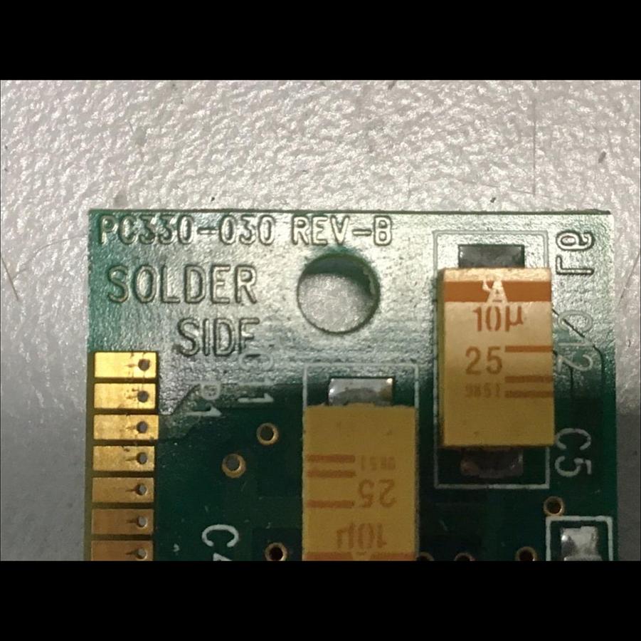 Used VAN DORN Temperature Circuit Board PC330-021 330-021 Used