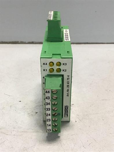 Used PHOENIX CONTACT Module EMUG22-4REL/KSR-G24/1 #133168