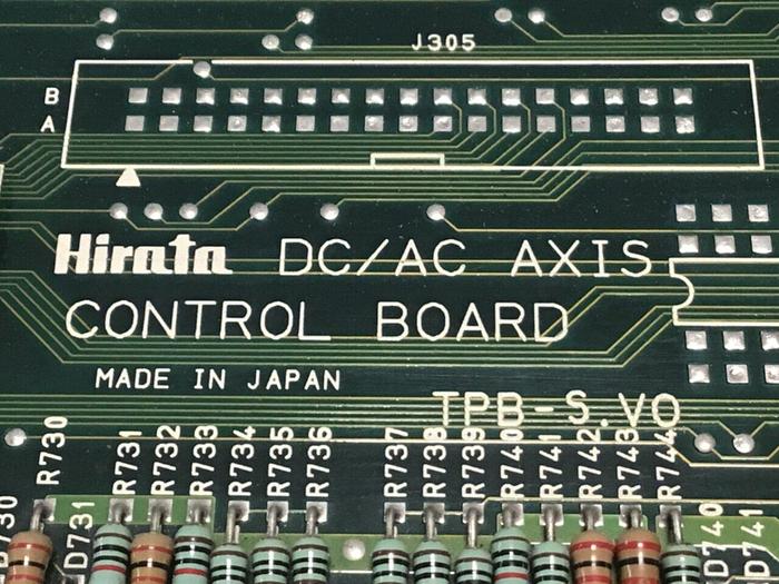 Used HIRATA AC/DC Axis Control Board HPC-540 DC/AC AXIS Used