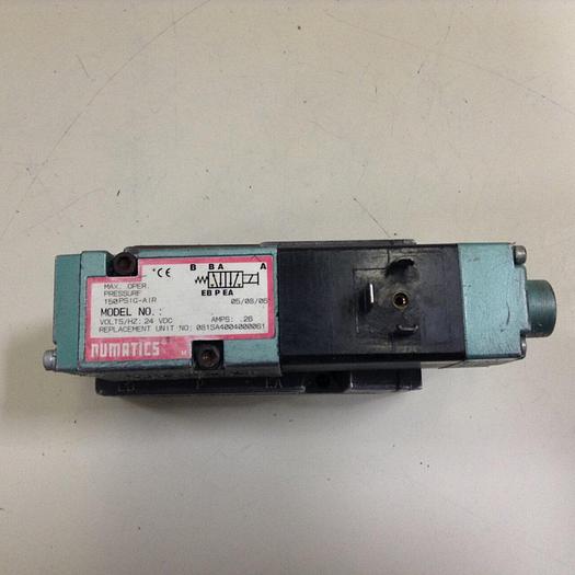 Used NUMATICS Valve 081SA4004000061 #83502