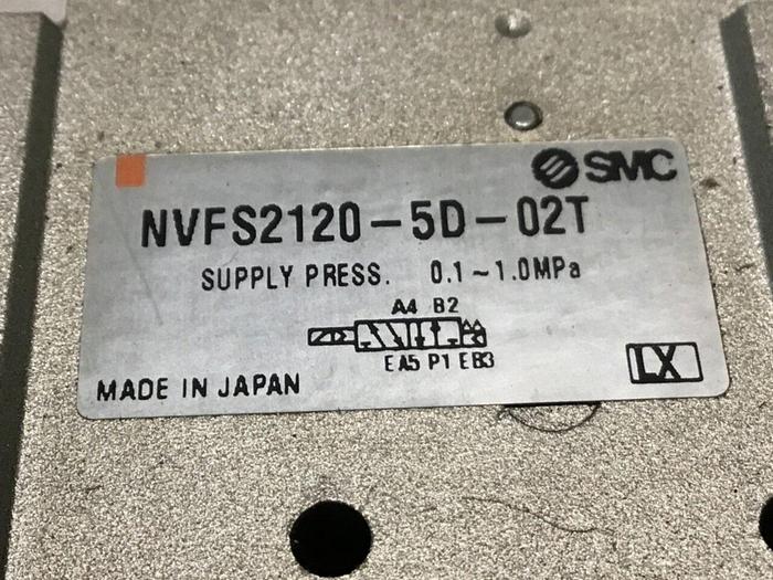 Used SMC Soenoid Valve NVFS2120-5D-02T #120772