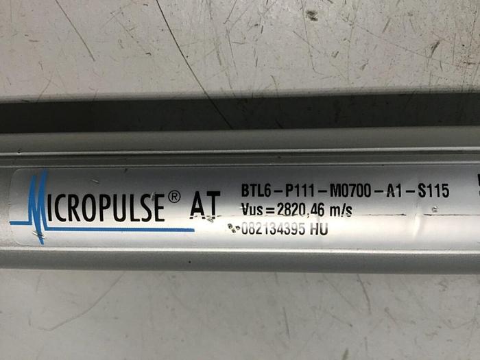 Used BALLUFF Magnetostrictive Position Sensor BTL6-P111-M0700-A1-S115 #138618