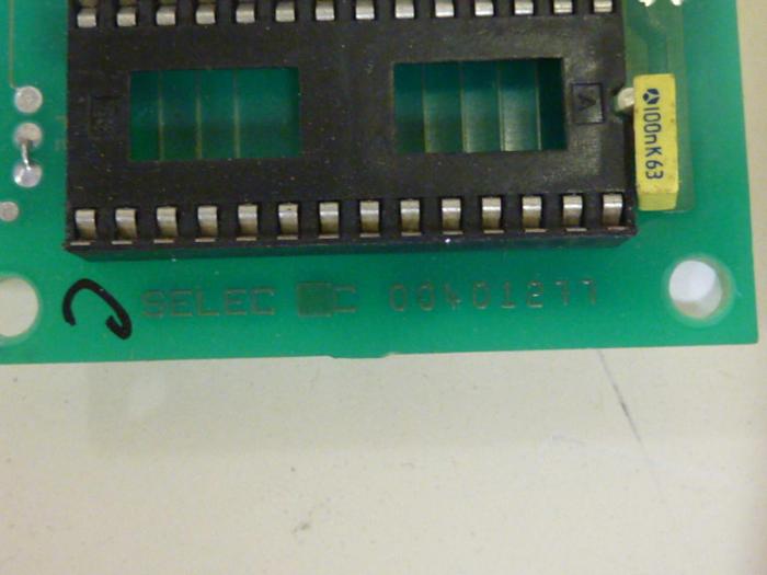Used SELEC Circuit Board 00401277 #65993