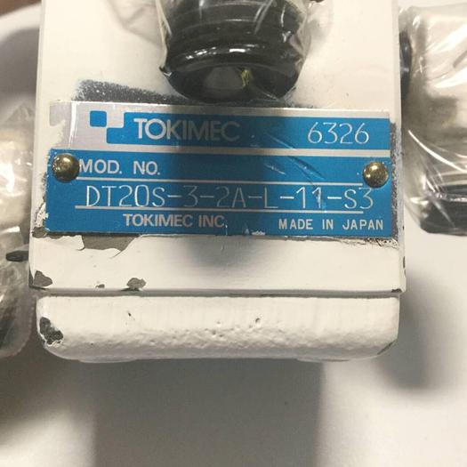 Used TOKIMEC Valve DT20S-3-2A-L-11-S3 #95235