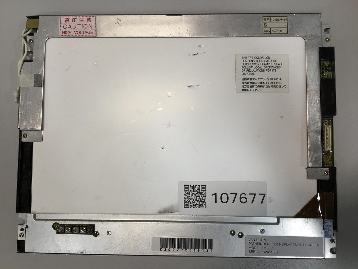 Used VAN DORN Pathfinder 5000 Replacement Screen P500C #107677