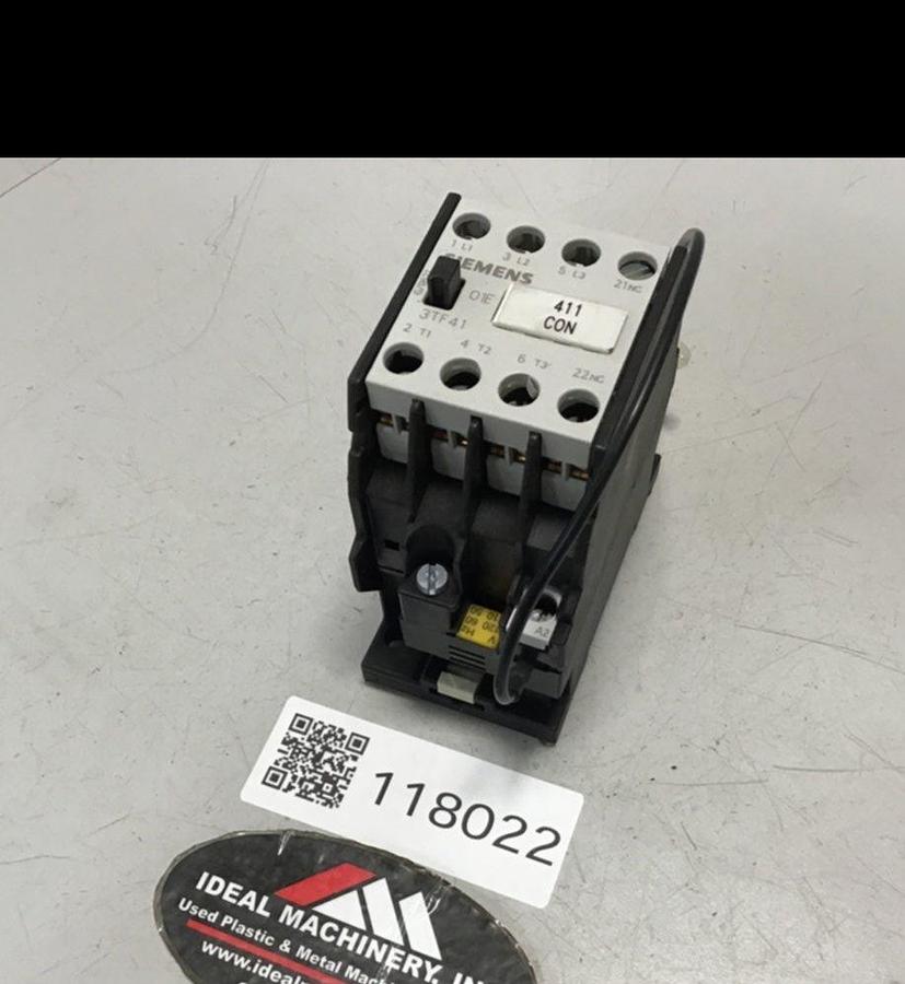 Used SIEMENS Contactor 3TF4101-0A USED
