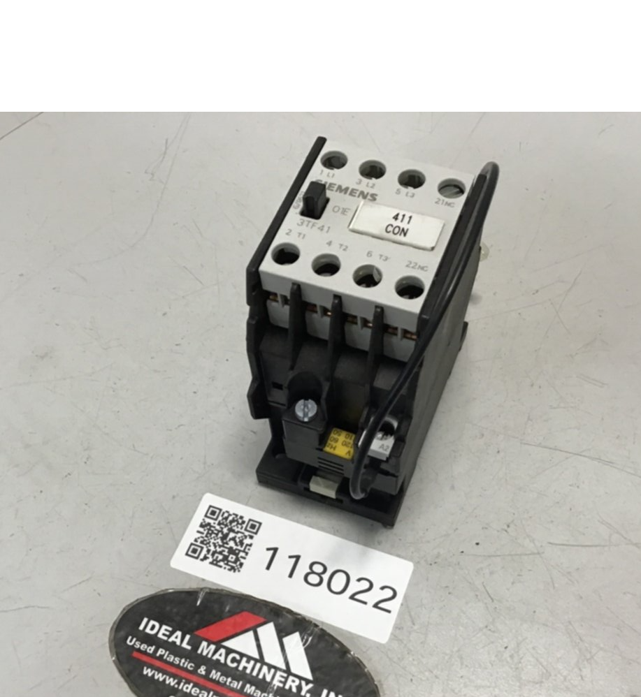 Used SIEMENS Contactor 3TF4101-0A USED