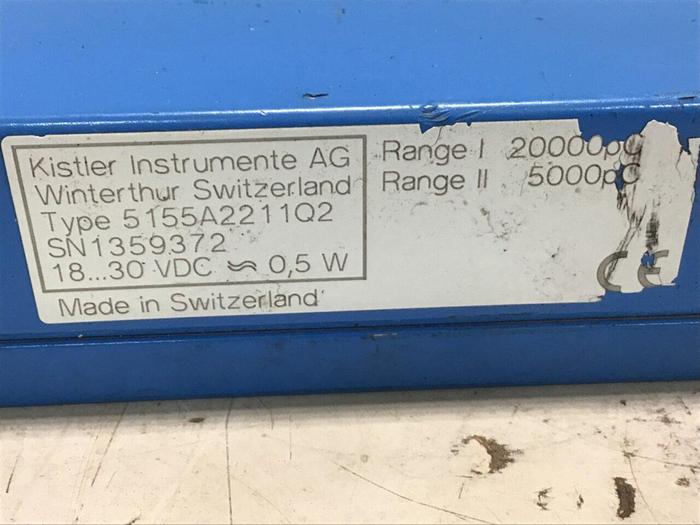 Used KISTLER INSTRUMENT Charge Amplifier 5155 #138232