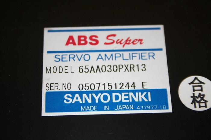 SANYO DENKI Servo Amplifier 65AA030PXR13 Used