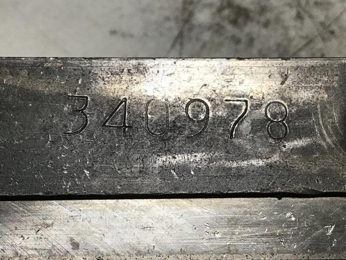 Used VAN DORN Platen Shoe 340978 #142218