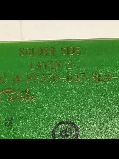 Used VAN DORN DC Input Board 330037 PC330-037 Used