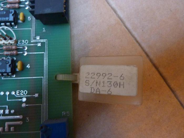 Used SCI Process Control Board 22992-6 REV H #25457