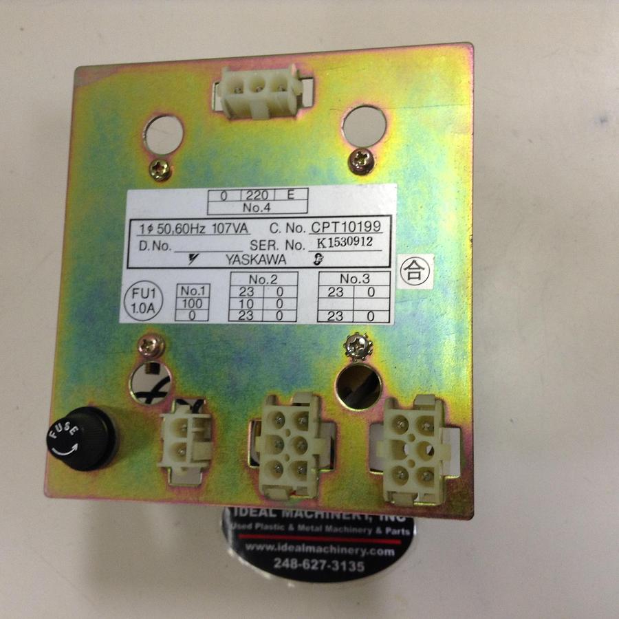 Used YASKAWA 0.107 kVA Transformer CPT10199 Used