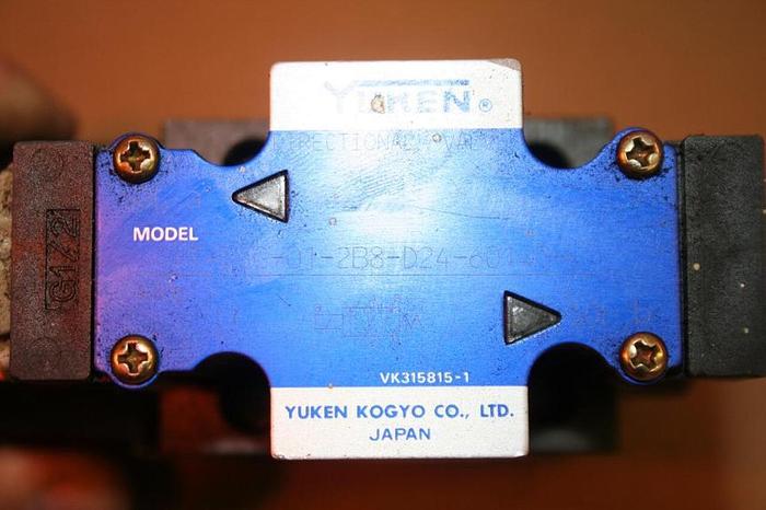 Used YUKEN Directional Valve T-DSG-01-2B8-D24-60140-L #13236