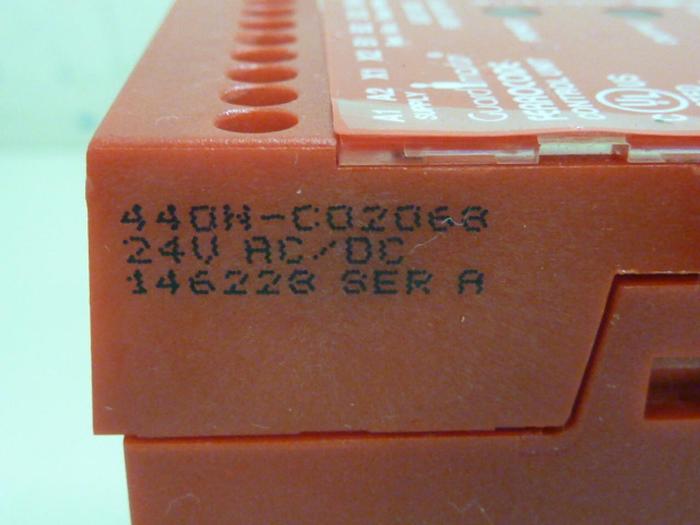 Used ALLEN BRADLEY Control Unit 440N-C02063 SER A #66515