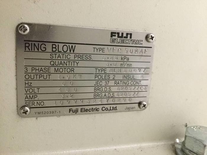 Used KAWATA Material Drying System CDE-200Z-8S90C Used