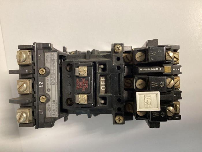 Used ALLEN BRADLEY Starter Size 1 509-BOD SER B W42 #31234