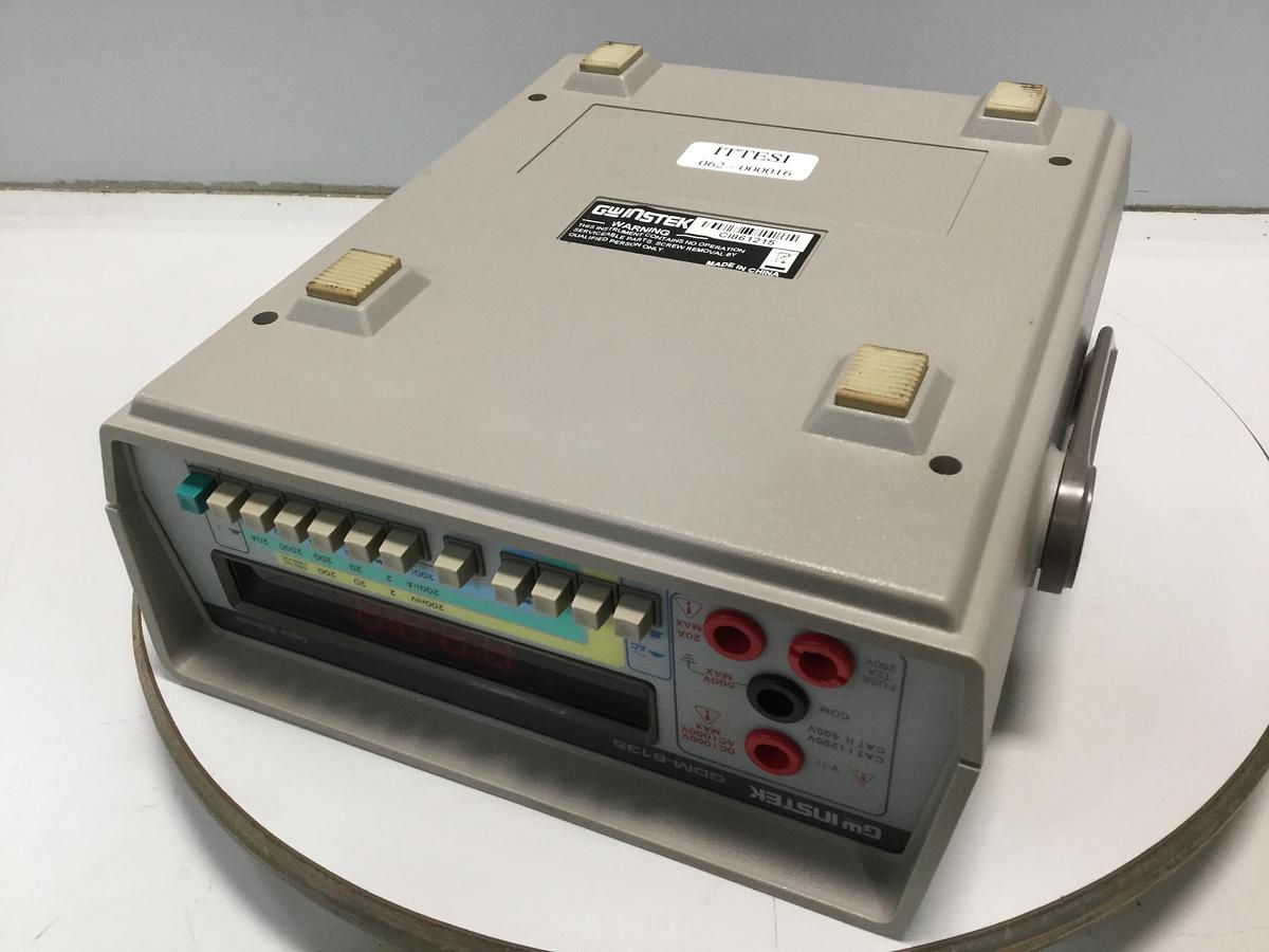 Used GW INSTEK Digital Multimeter GDM-8135 #107280