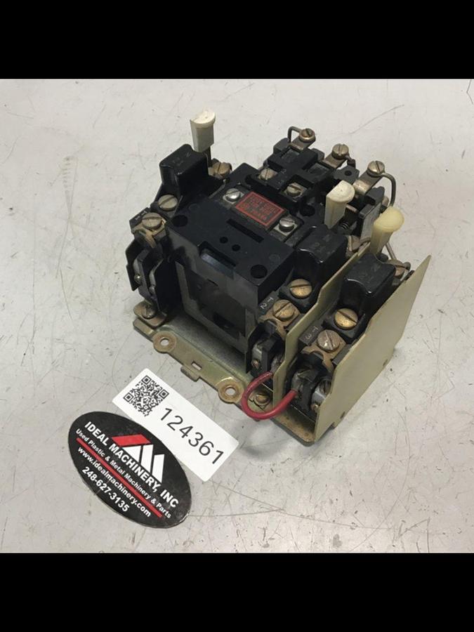 Used ALLEN BRADLEY Motor Starter Size 0 709-A0D103 SER K #124361