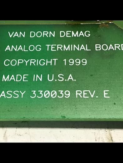 Used VAN DORN Analog Terminal Board PC330-039 Used