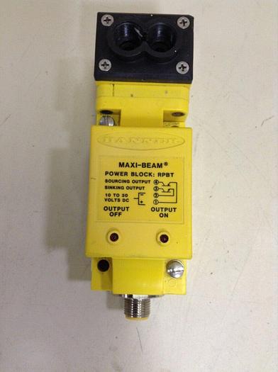 Used BANNER ENGINEERING Power Block RPBT #68349