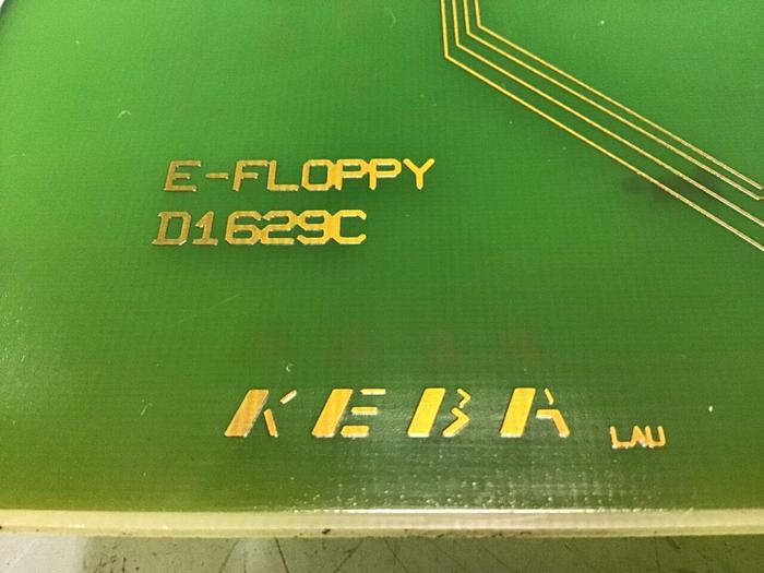 Used KEBA Circuit Board E-FLOPPY D1629C #132663