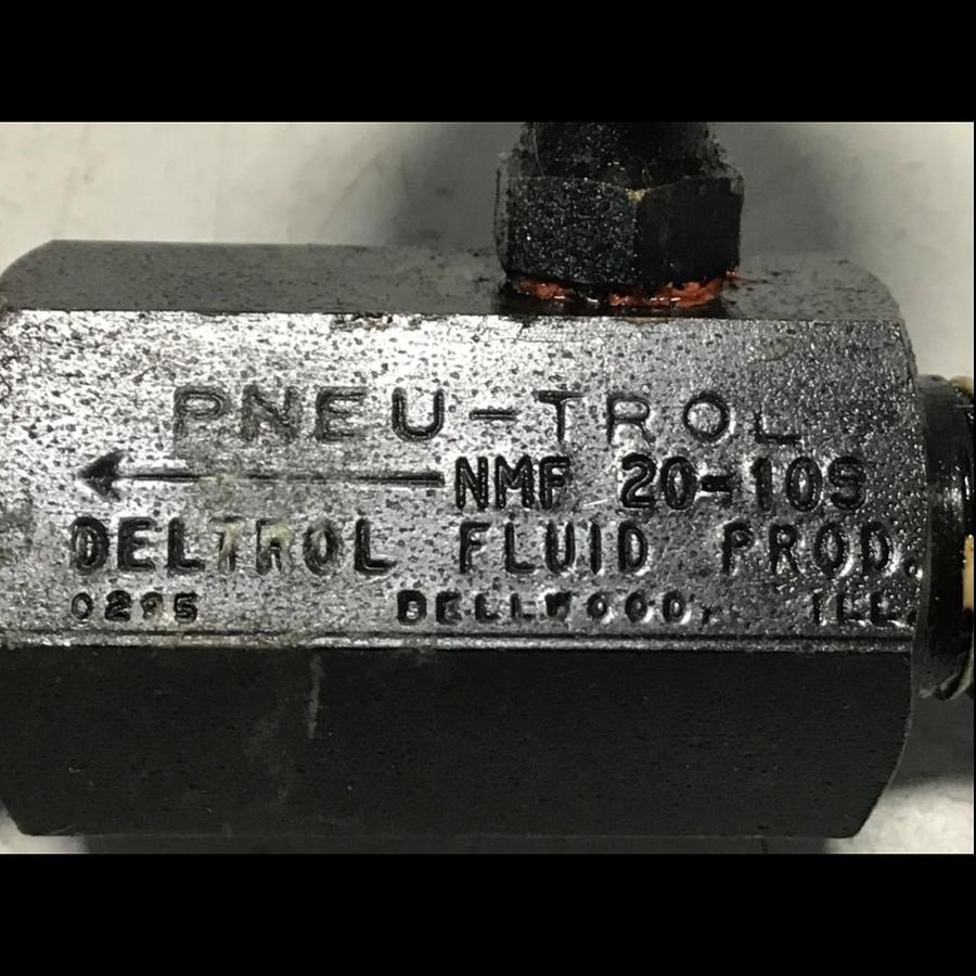 Used DELTROL CONTROLS Gauge NMF20-10S #120581