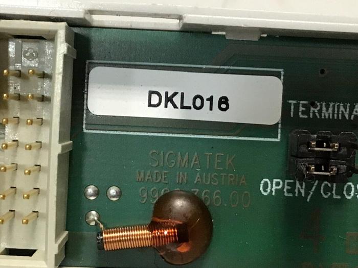 Used SIGMATEK Base Module DKL016 05-024-016 #133341