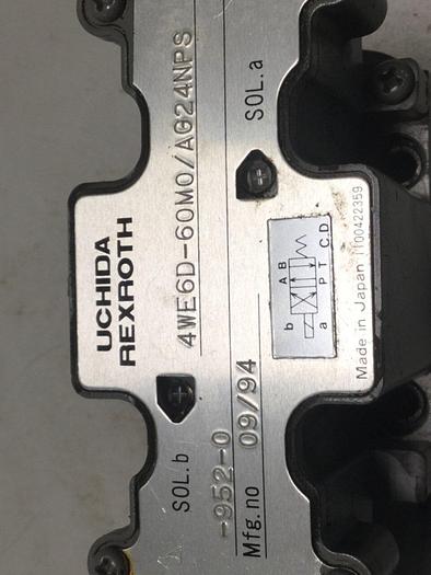 Used REXROTH Valve 4WE6D60M0/AG24NPS9520 #105846