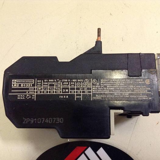 Used TELEMECANIQUE Overload Relay LR2D1321 #75653
