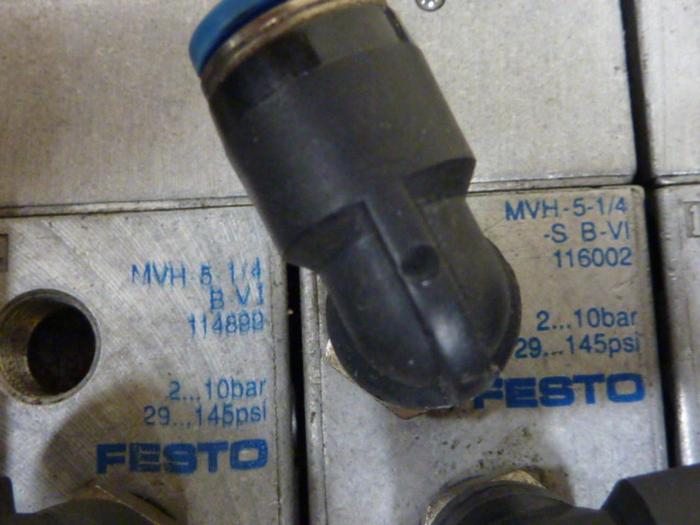 Used FESTO Control Block / Valve Terminal IFB8-02 #52831