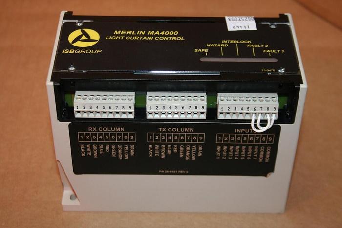 Used MERLIN Light Curtain Control MA4030-C #11449