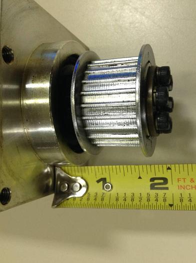 Used YASKAWA AC Servo Motor W/Gearbox SGM-02A312 #86134