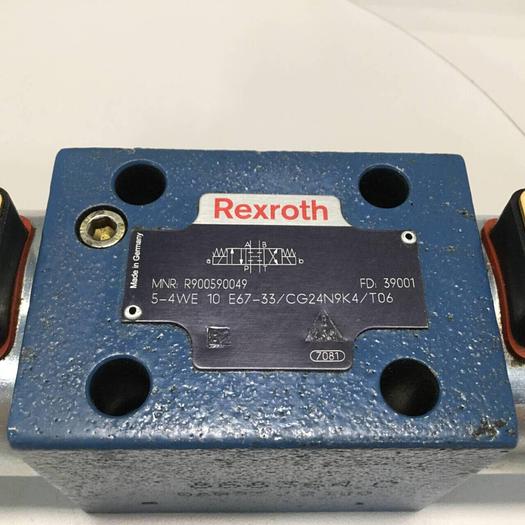 Used REXROTH Directional Valve 54WE10E6733/CG24N9K4T06 Used