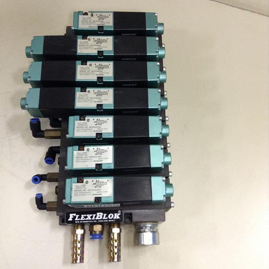 Used NUMATICS Control Block w/ Valves 081SS400M #80029