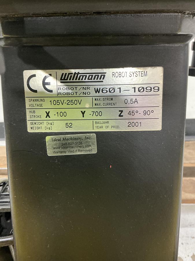 Used WITTMANN W601-1099