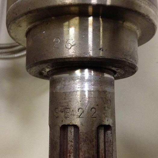 Used NISSEI Screw and Barrel 26 mm SCREW / BARREL328 Used