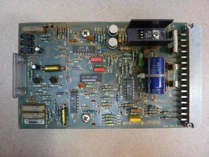 Used SPERRY VICKERS Circuit Board AN 126-A-20 #29818