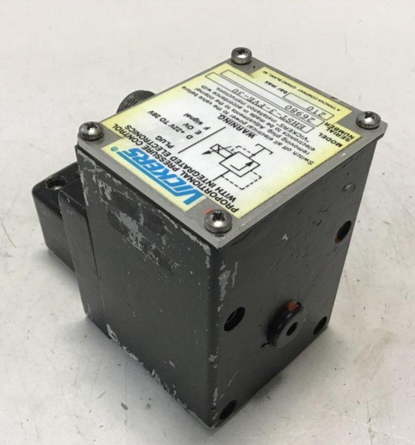 Used VICKERS Proportional Pressure Control Valve EHST-3-FVE-30 USED