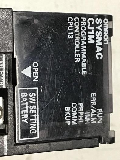 Used OMRON PLC CPU CJ1M-CPU13 #73475
