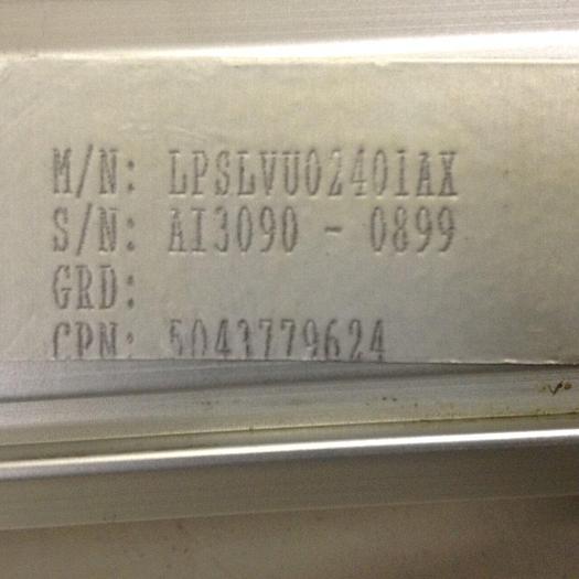 Used MTS Position Sensor LPSLVU02401AX #83674