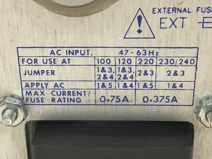 Used INTERNATIONAL POWER Power Supply IHBB15-1.2 #127552