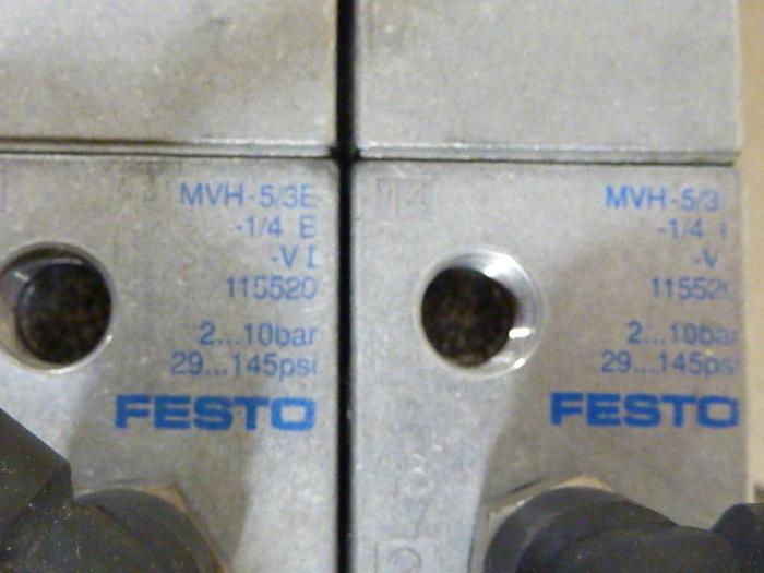 Used FESTO Control Block / Valve Terminal IFB8-02 #52747