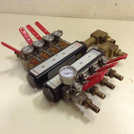 Used PPE Visionflow Meter / Manifold FLOWMETER941 #78946
