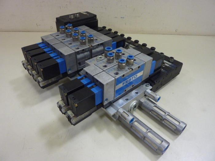 Used FESTO Control Block / Valve Terminal IFB8-02 #61260