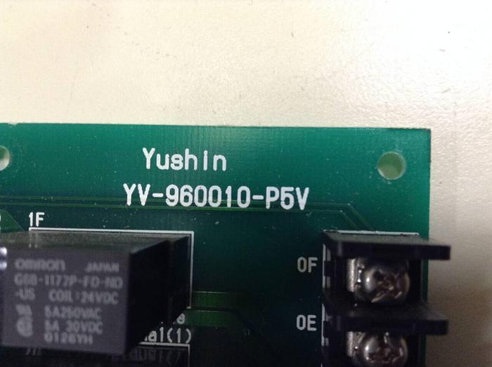 Used YUSHIN AMERICA Circuit Board YV-960010-P5V #86121