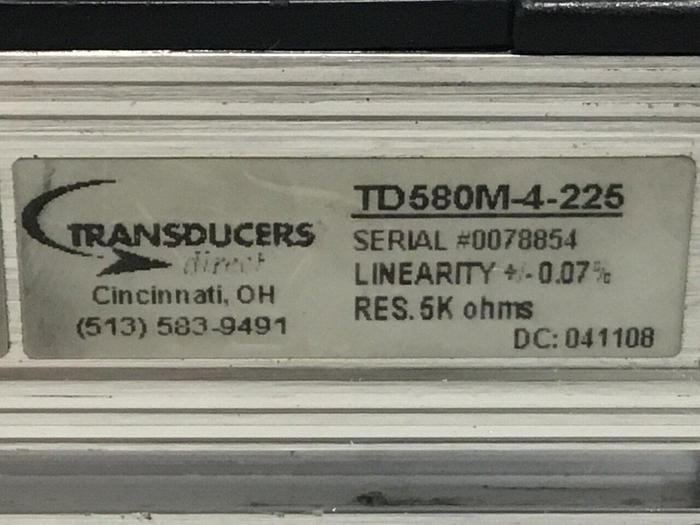 Used TRANSDUCERS DIRECT Transducer TD580M-4-225 #127195