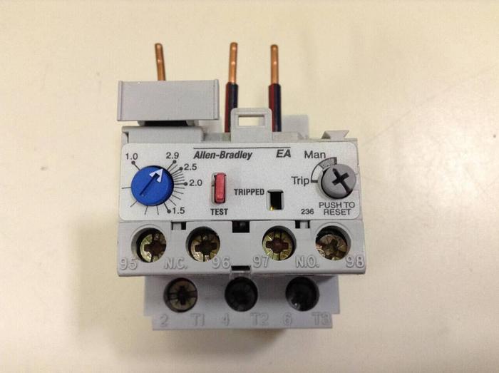 Used ALLEN BRADLEY Overload Relay 193-EA1DB SER A #86053