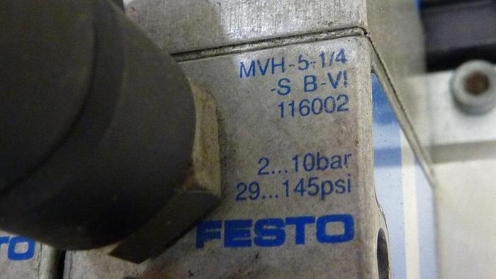 Used FESTO Control Block / Valve Terminal IFB8-02 #52728
