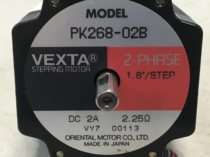 Used VEXTA Stepping Motor PK268-02B #124868